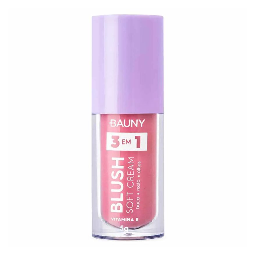 Bauny Blush Líquido Soft Cream 3 em 1 5g Dreamy