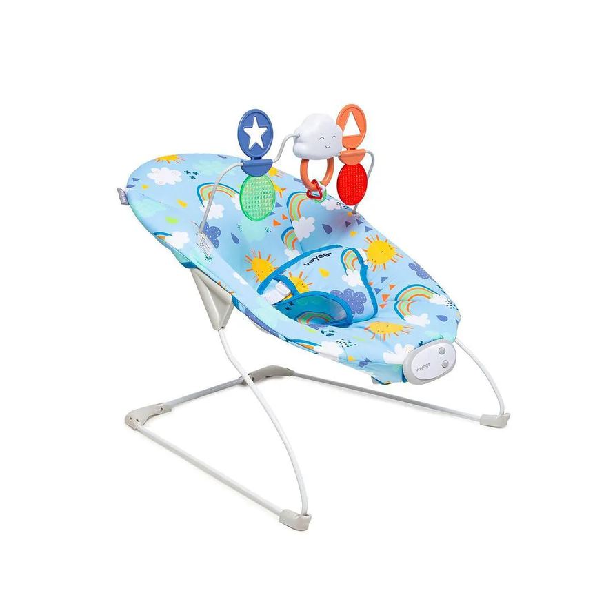 Voyage Cadeira de Descanso Bouncer Relax Azul Solar
