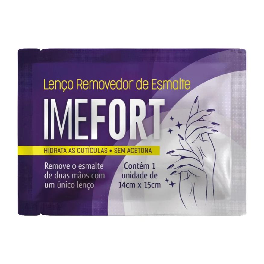 La San Day Lenço Removedor de Esmalte - 20 Unidades - Imefort