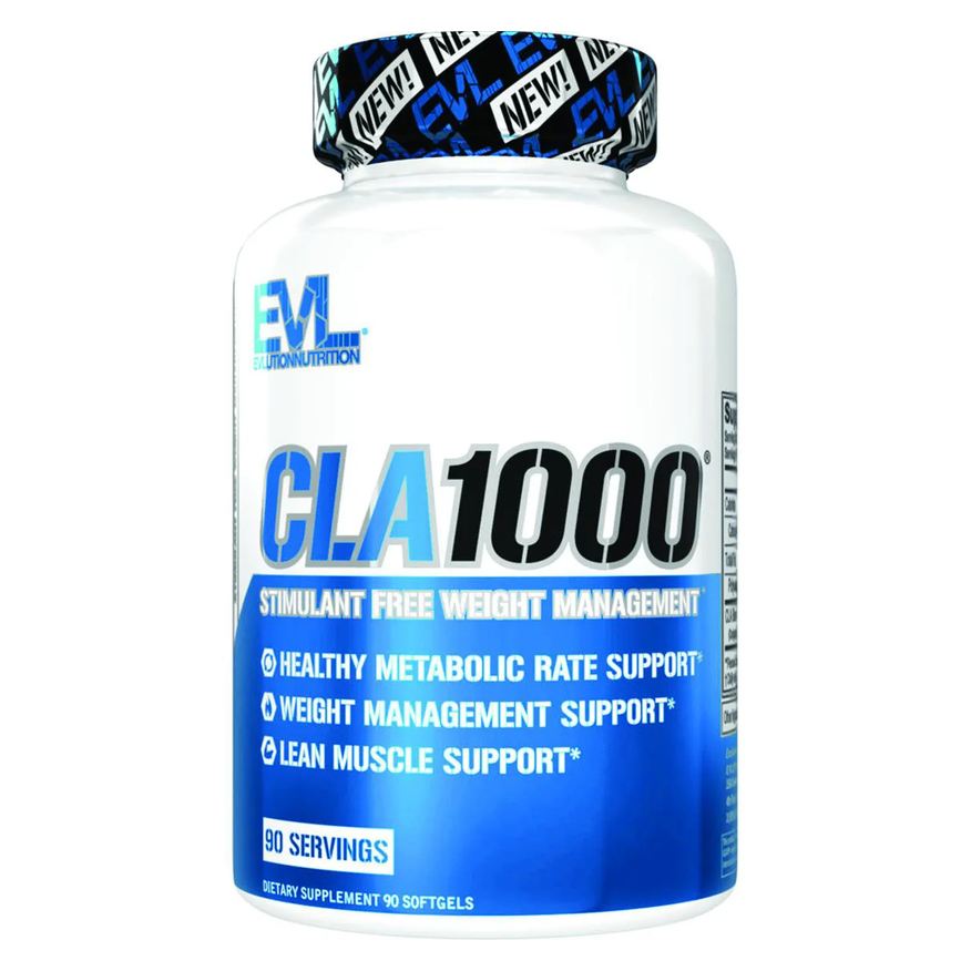Evolution Nutrition Cla Ácido Linoleico Conjugado 1000mg 90 Softgel Evl Nutrtion