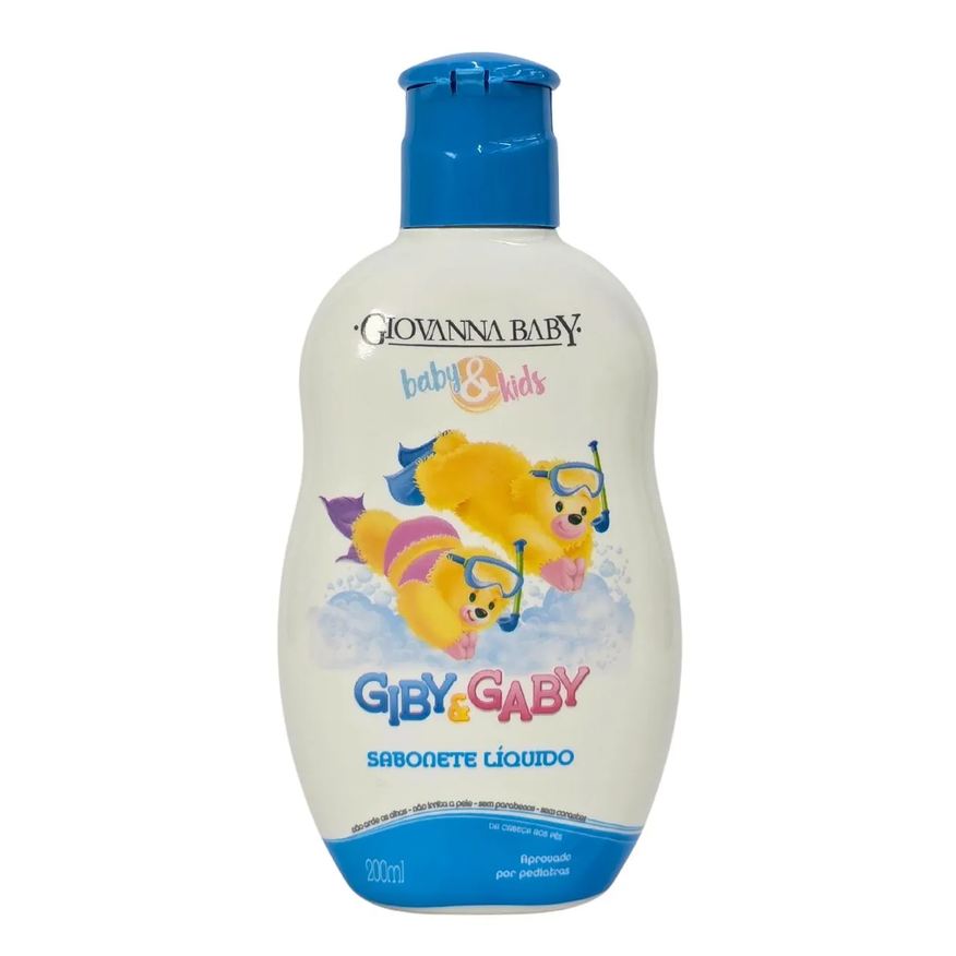 Giovanna Baby Sabonete Líquido Baby & Kids Giby & Gaby Vegano 200ml