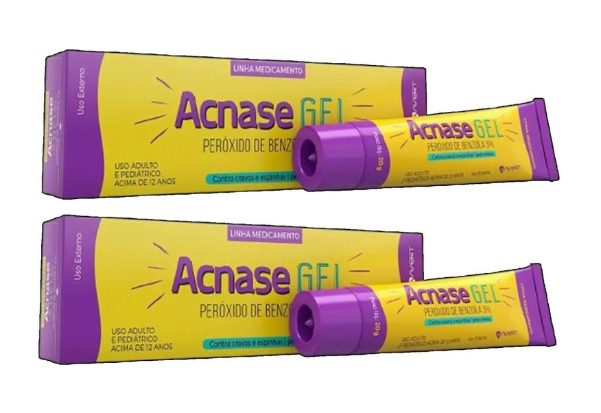 Acnase Kit 2 Gel 20g - Contra Cravos e Espinha