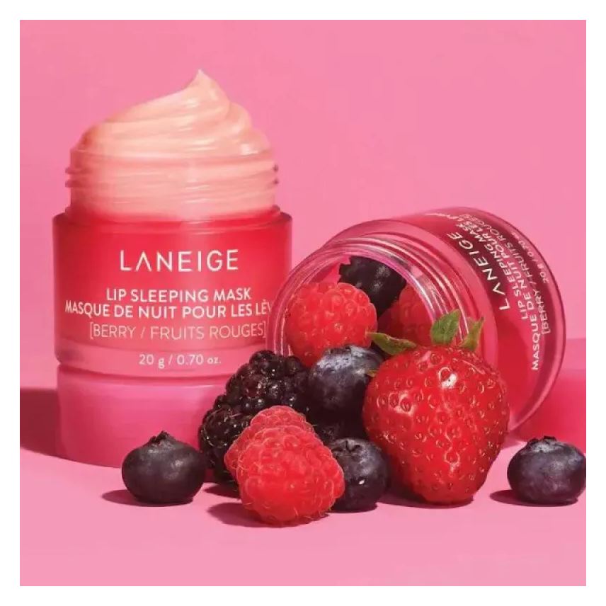 Lip Laneige Sleeping Mask (Berry) 20g - Máscara Labial