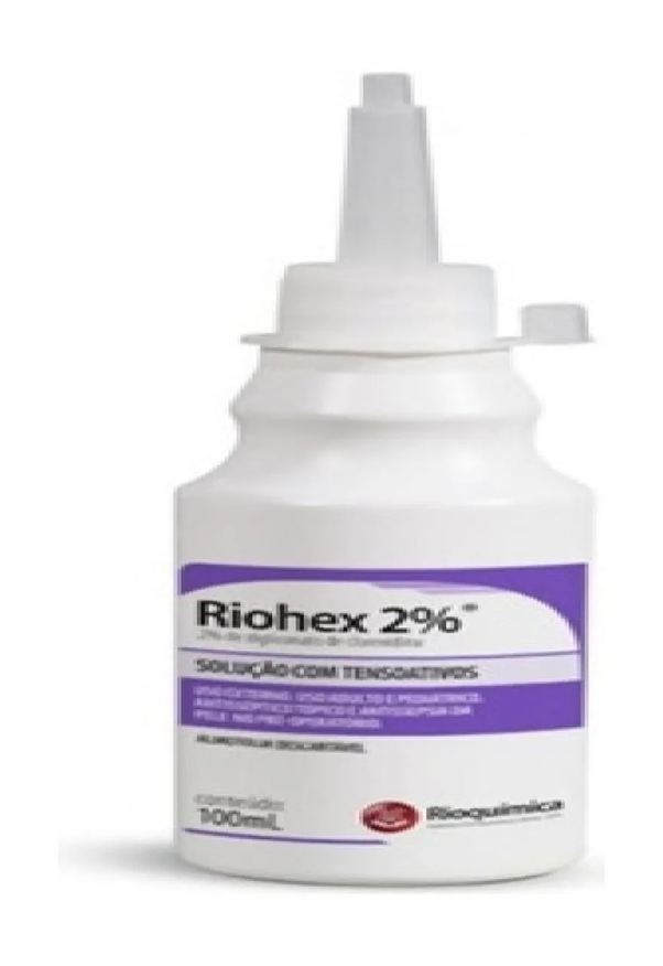 Rioquímica Riohex 2% Antisséptico Clorexidina Degermante 100ml