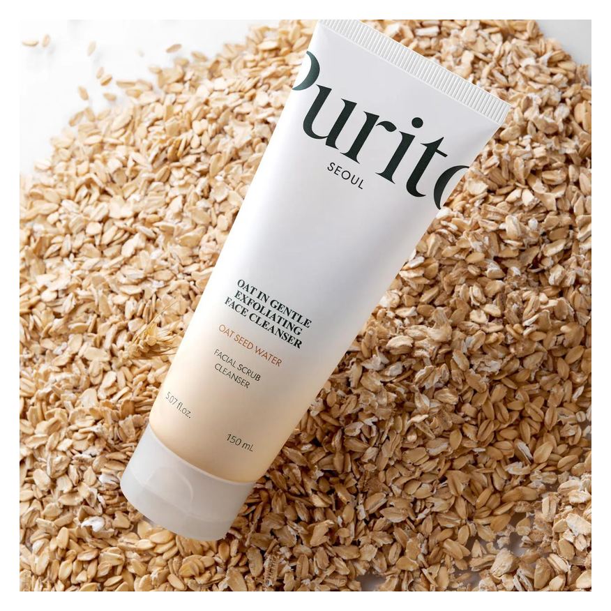 de Gel Limpeza Esfoliante Facial Purito Oat In Gentle Exfoliating Cleanser 150ml
