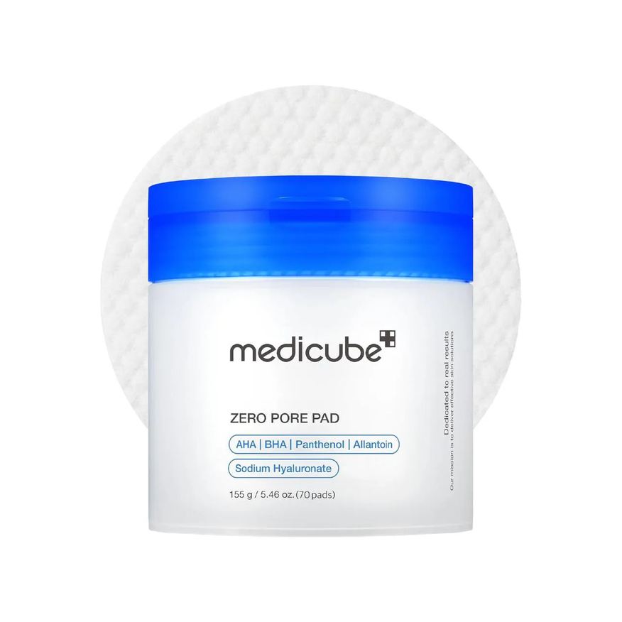 Facial Tônico em Disco Medicube Zero Pore Pad 70 Discos