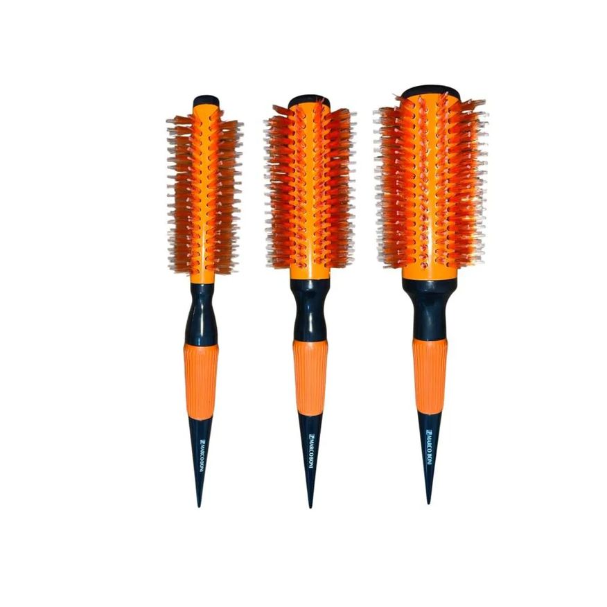 Marco Boni Kit 3 Escovas Profissional Laranja