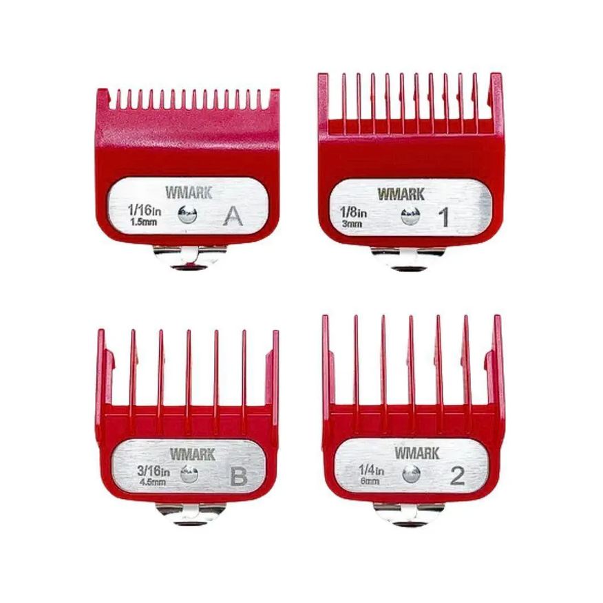 Wmark Kit 4 Pentes Disfarce Reforçado Engate Metálico Plástico Abs