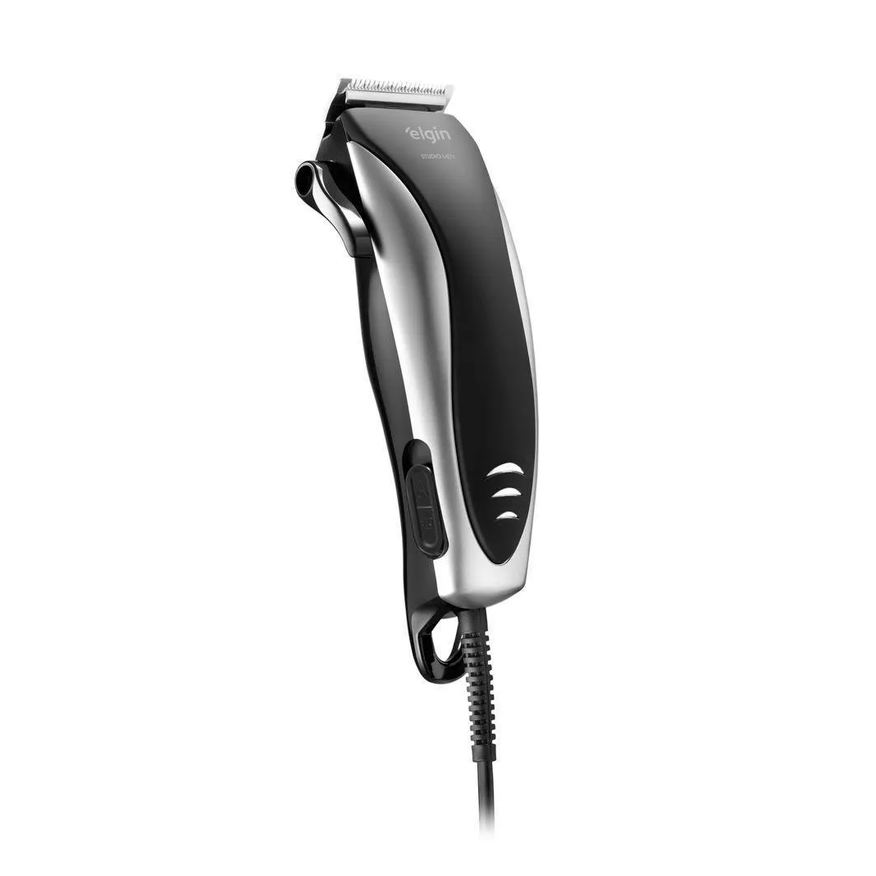 Elgin Máquina de Cortar Cabelo Studio Men - 2 em 1 Cabelo e Barba Lâminas em Aço Inox Acessórios 110V