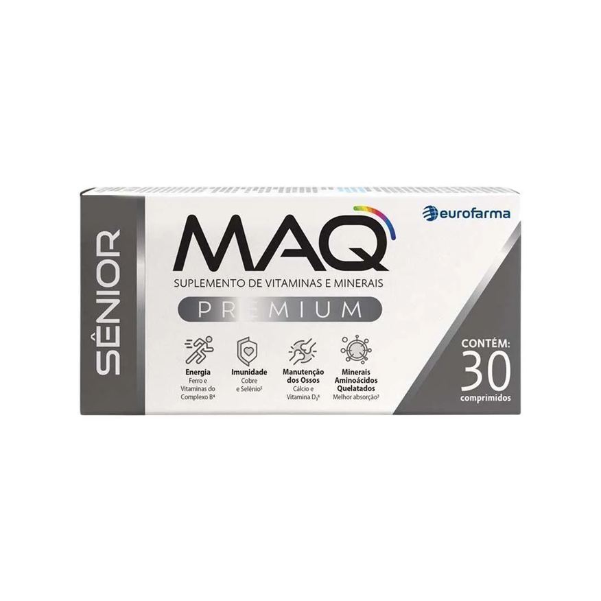Eurofarma Maq Sênior Premium 30 Comprimidos