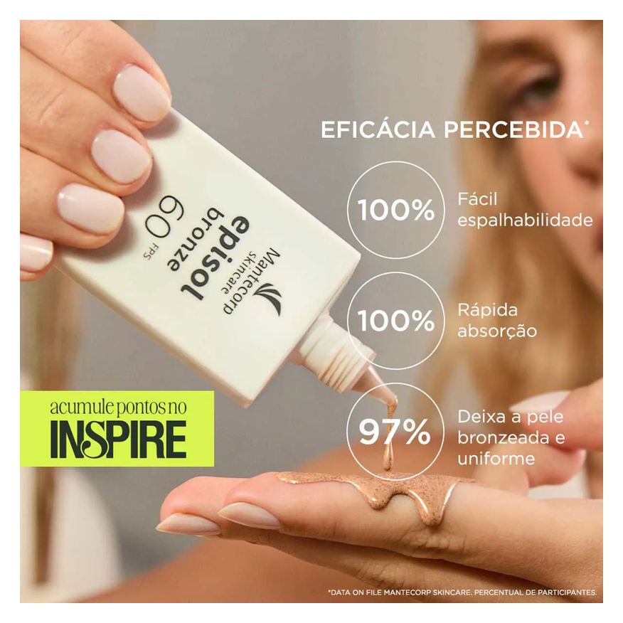 Episol Protetor Solar Iluminador Bronze FPS 60 40ml