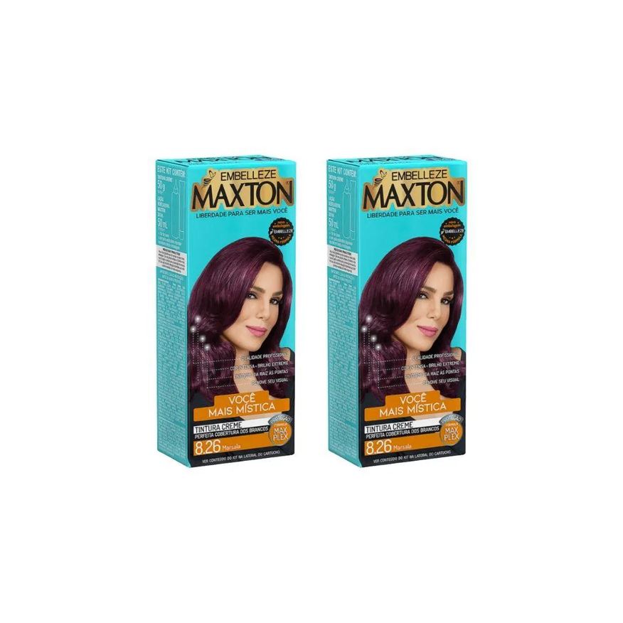 Embelleze Coloraçao Maxton 8.26 Marsala - Kit C/ 2Un
