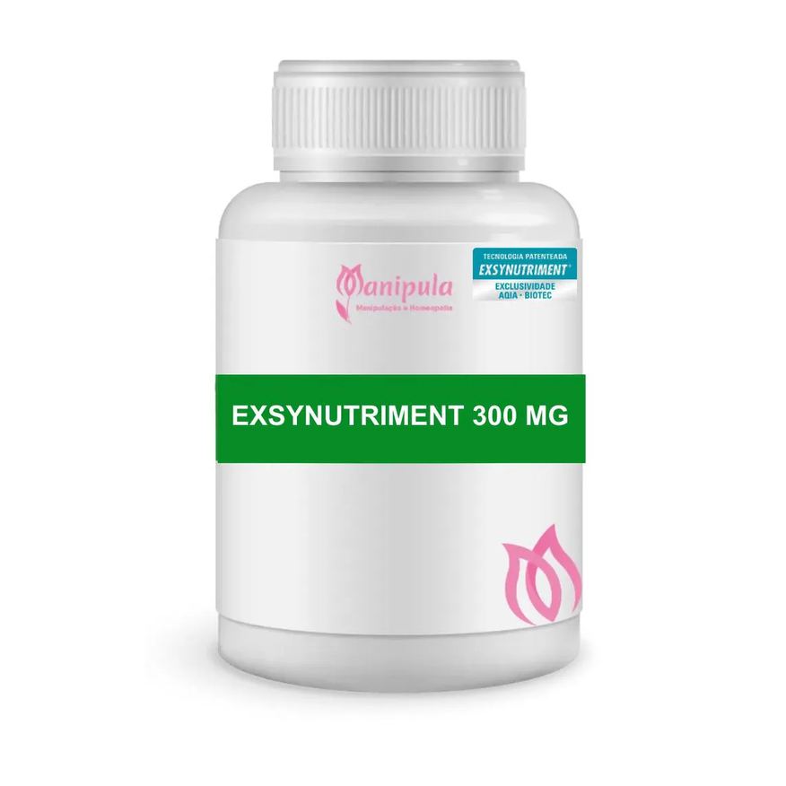 Manipula Exsynutriment 300mg (Com Selo de Autenticidade) - Silício Orgânico de Alta Biodisponibilidade - 30 Doses