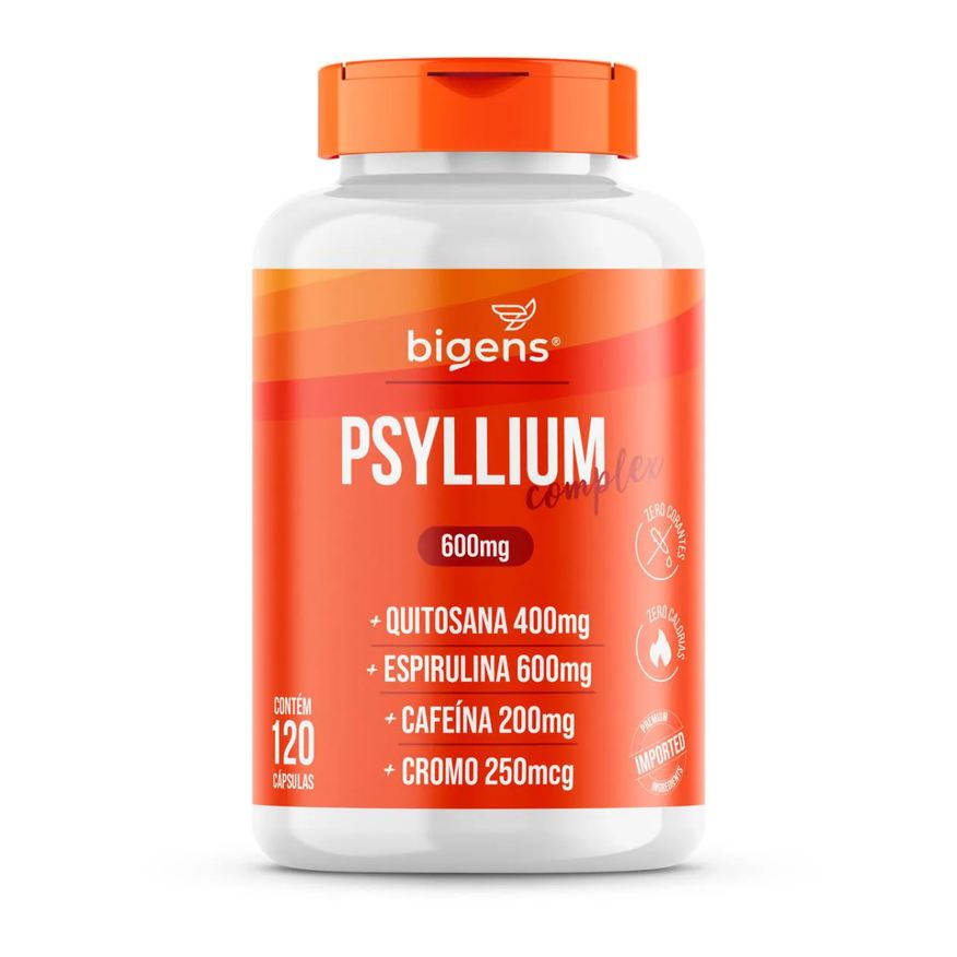 Bigens Psyllium Complex 120 Cápsulas