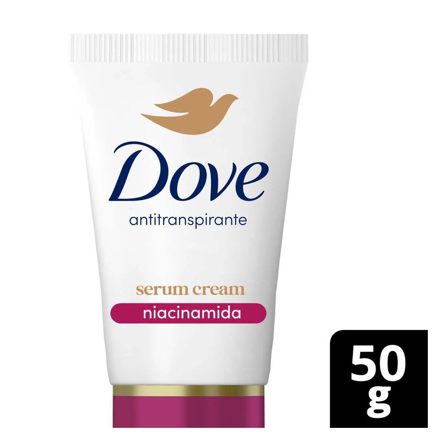 Dove Desodorante Antitranspirante Creme Sérum Previne Escurecimento Feminino 48h 50g