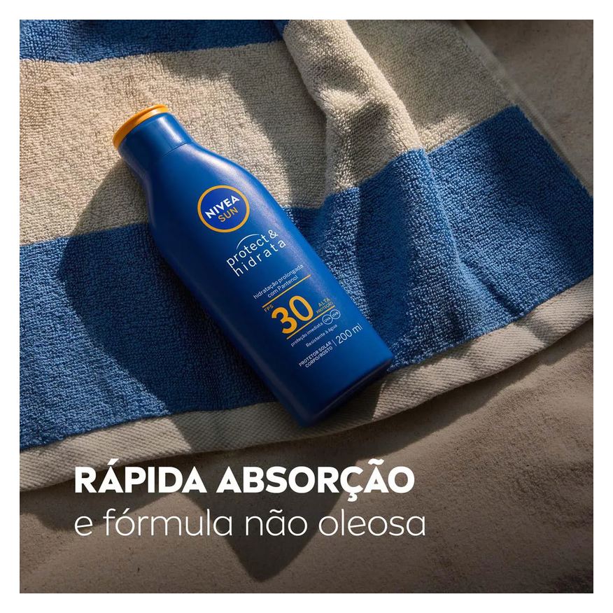 Nivea Kit Protetor Solar Corporal Sun Protect & Hidrata FPS 30 com 200ml + 100ml