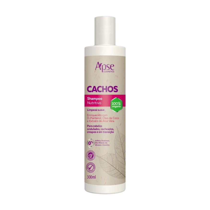 Apice Shampoo Nutritivo Ápice Cachos 300ml