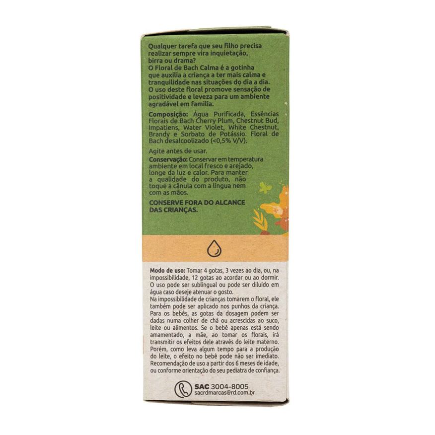 de Floral Bach Natz Kids Calma 30ml