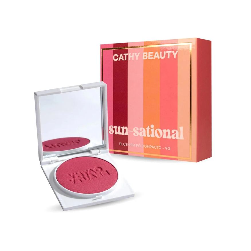 Cathy Beauty Blush em Po Sun-Sational 9g