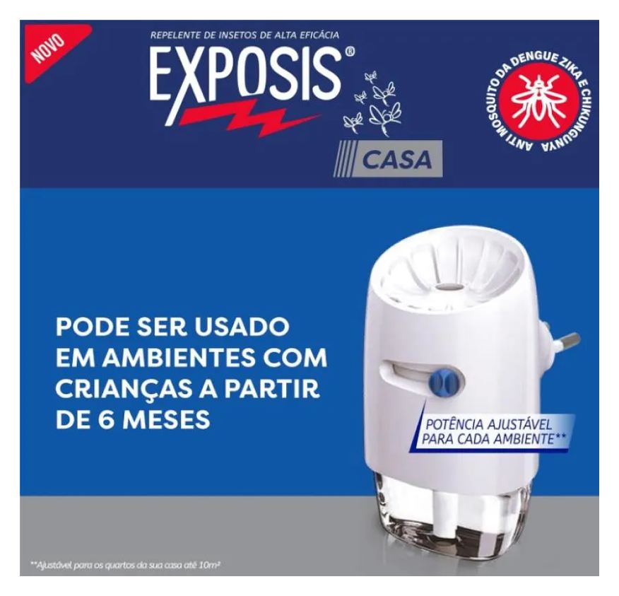 Casa Exposis Repelente de Insetos para Ambientes