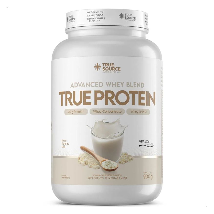 True Whey Protein Advanced Iso Premium 900g True Source Yummy Milk