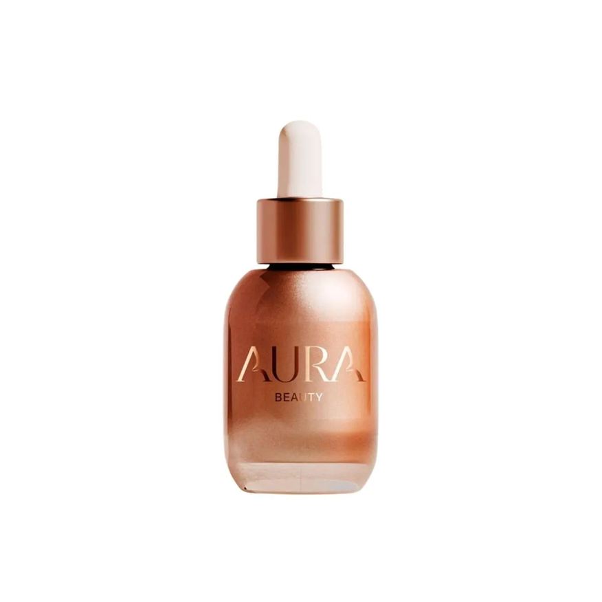 Aura Beauty Aurora Shine - Gotas Iluminador Prime Acetinado 30ml