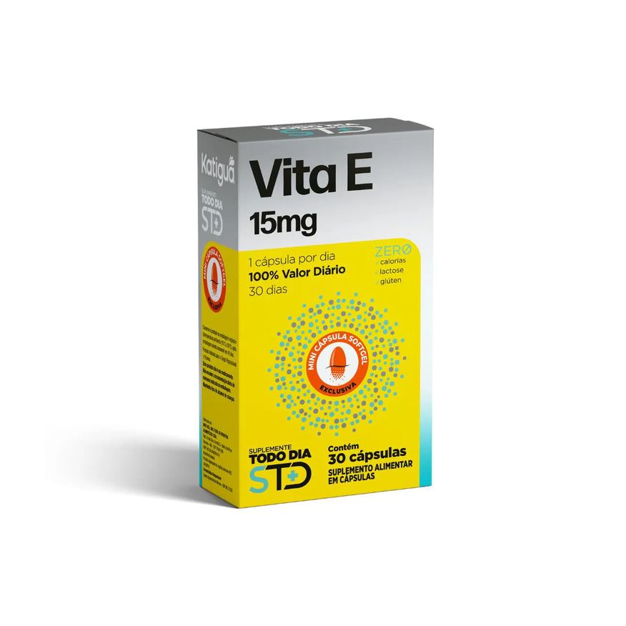 Katigua Std Vitamina e 15mg 30Caps
