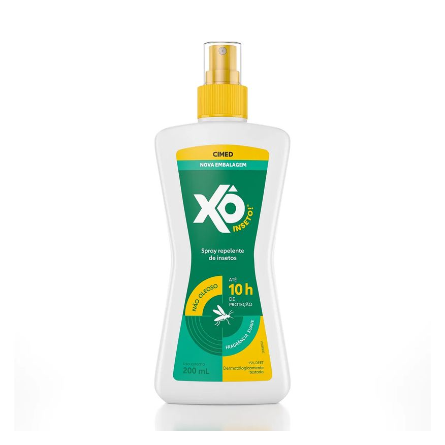 Cimed Repelente Spray Xô Inseto 15% Deet 200ml