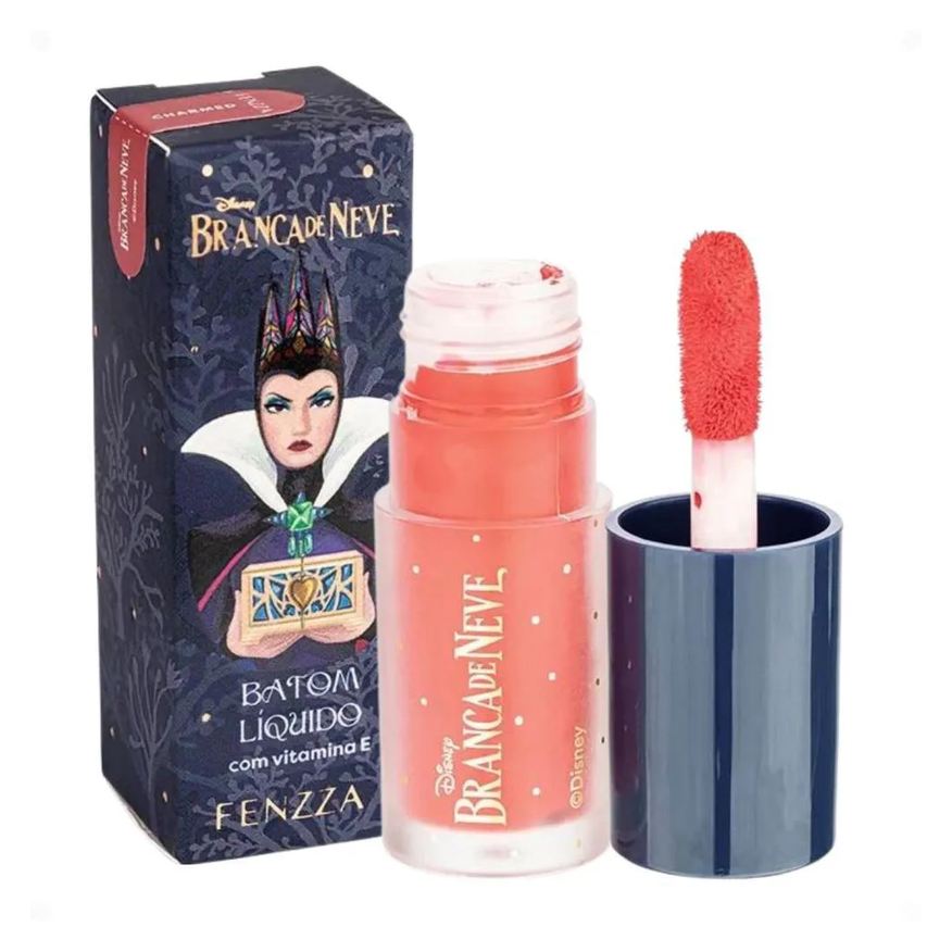 Fenzza Batom Líquido Disney Branca de Neve Raínha Má Charmed Dis230
