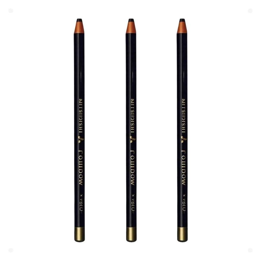 Mitsubishi Kit Rainbow: 3Lápis Dermatográfico Preto 7610-24