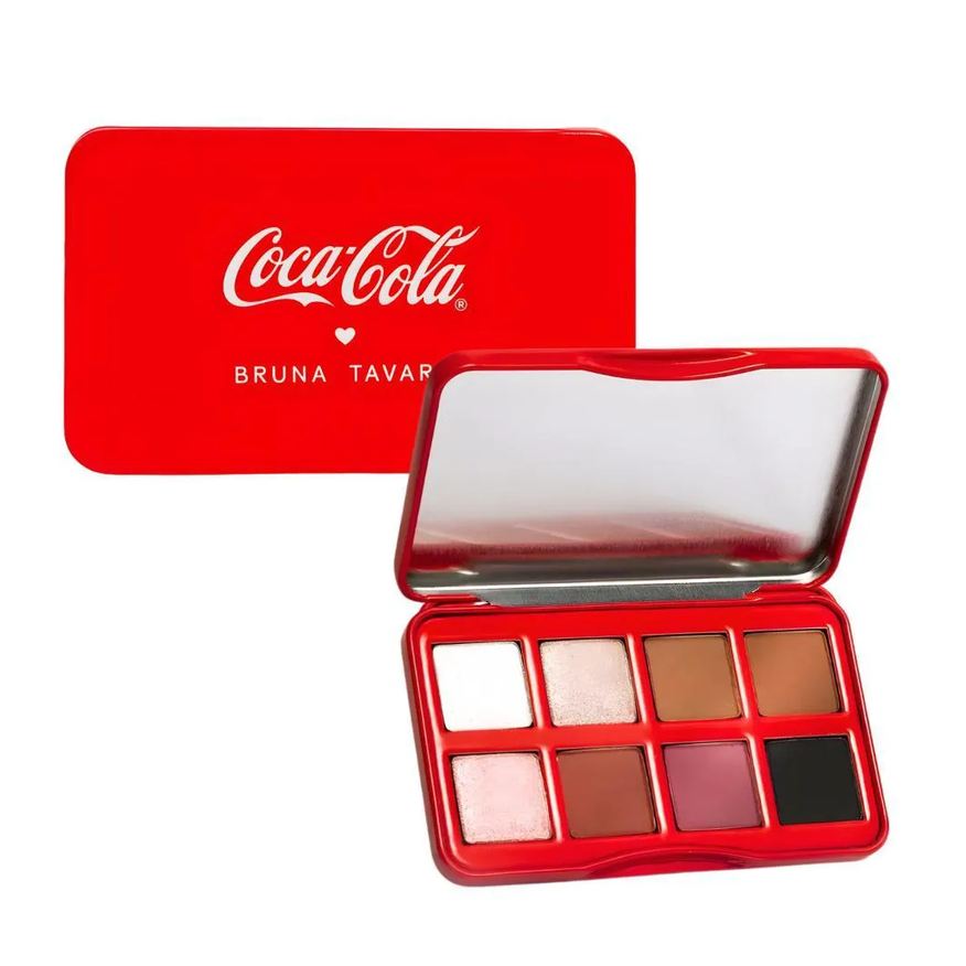Bruna Tavares Paleta de Sombras Coca-Cola Refresh Yourself