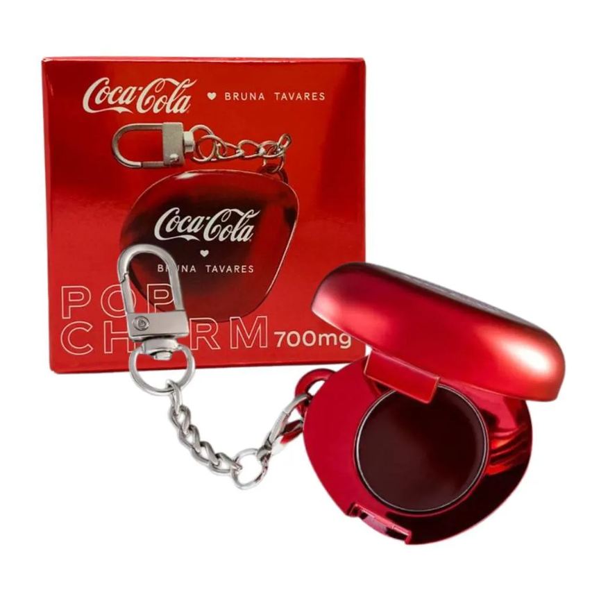 Bruna Tavares Balm Labial Coca-Cola Pop Charm com Acessório