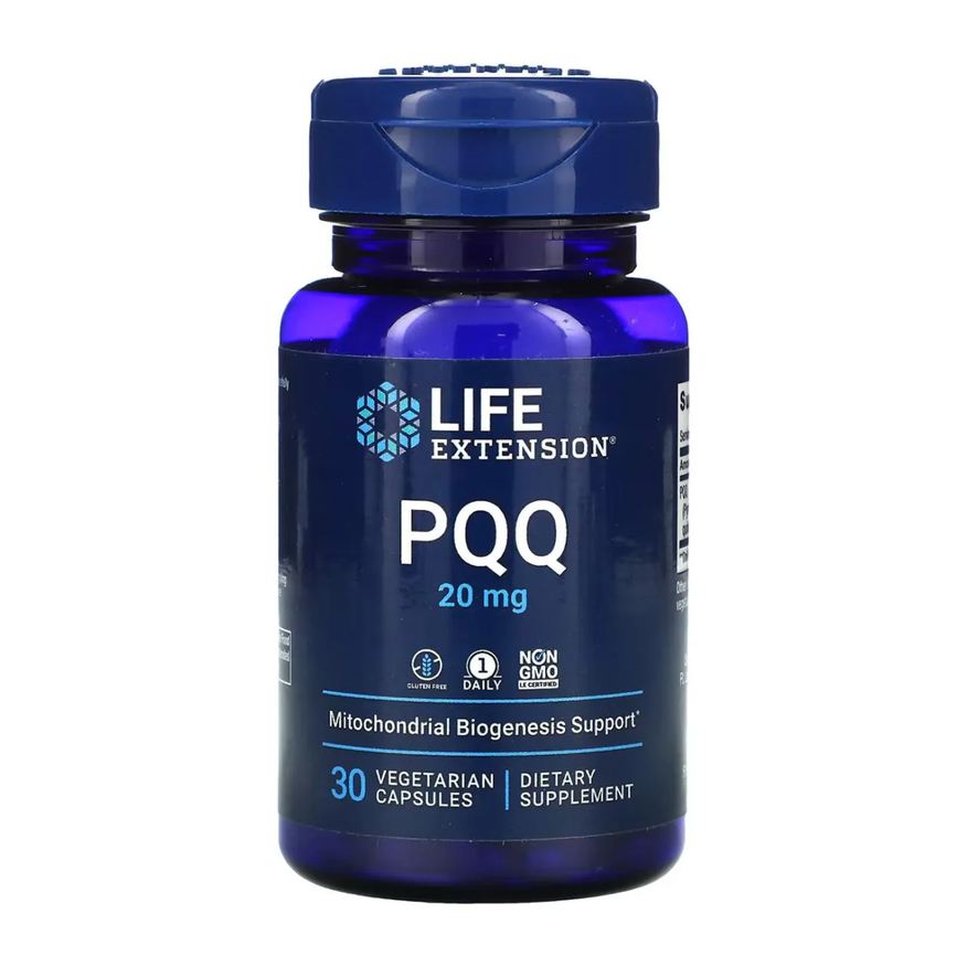 Life Extension Pqq 20mg 30Caps