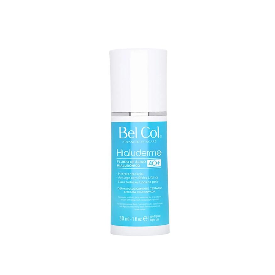Bel Col Hialuderme Fluido Facial Hidratante 40+ Antiage 30ml