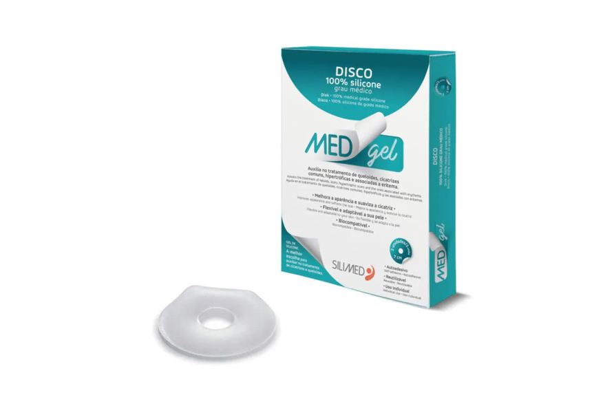Medgel Med Gel Silimed Disco de Silicone com 2 Unidades