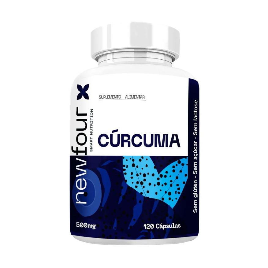 New Four Curcuma Composta 120 Cápsulas