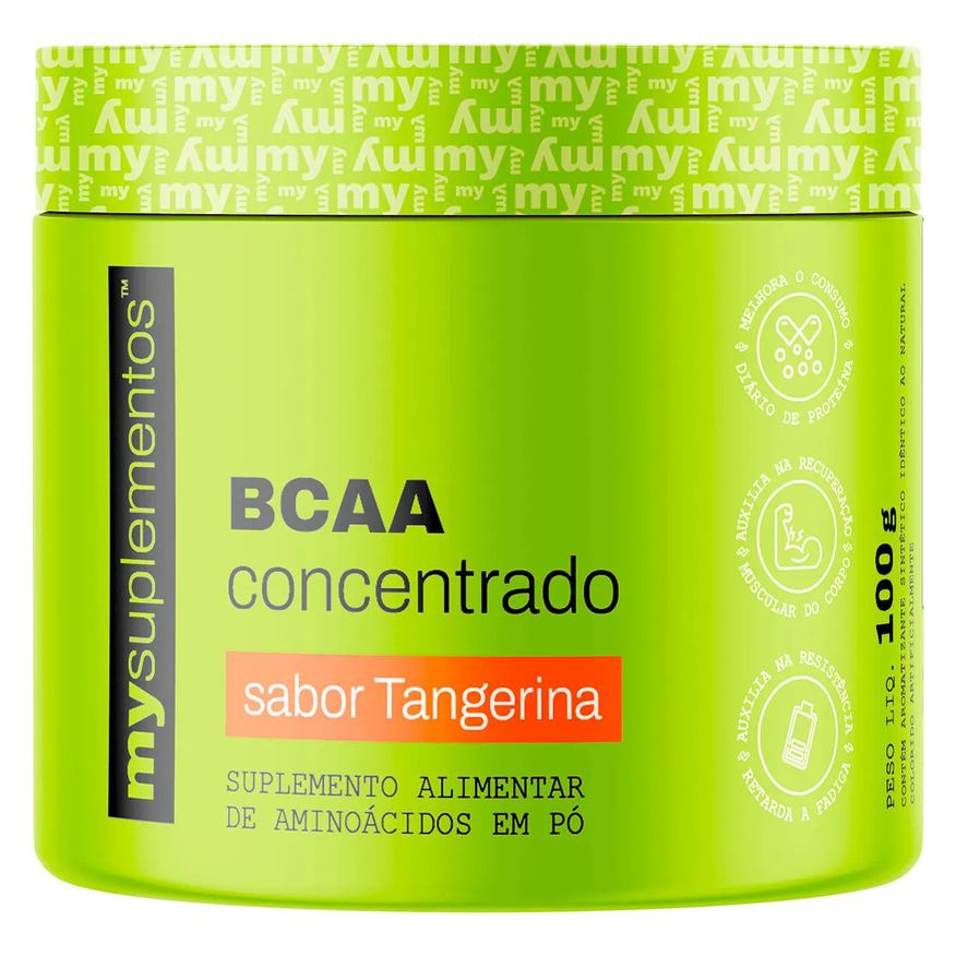 Bodybuilders Bcaa Ultra 100g (Tangerina) | 100% Concentrado - My Suplementos