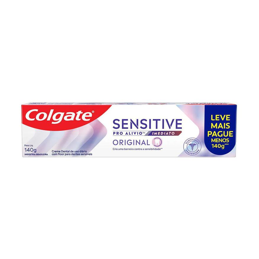 Colgate Pasta de Dente Sensitive Pro-Alívio Imediato com 140g