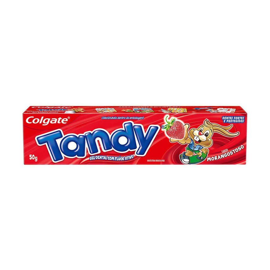 Colgate Pasta de Dente infantil Tandy Morangostoso com 50g