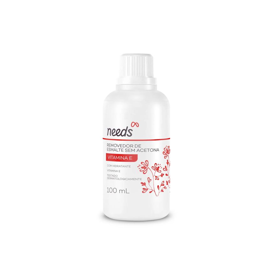 Needs Removedor sem Acetona Vitamina E 100ml