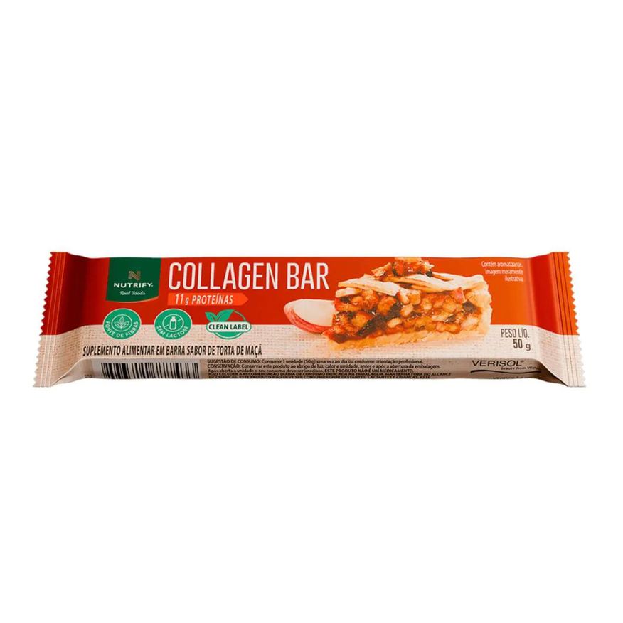 Nutrify Collagen Bar Torta de Maçã 50g