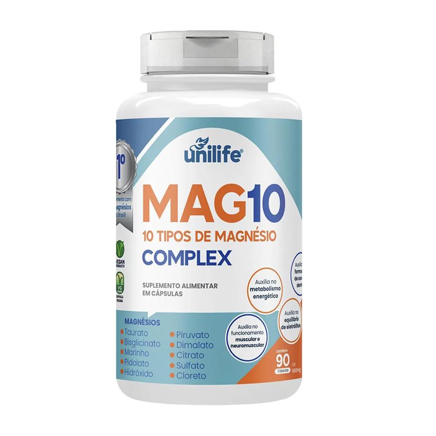 Unilife Mag10 Complex 90 Cápsulas