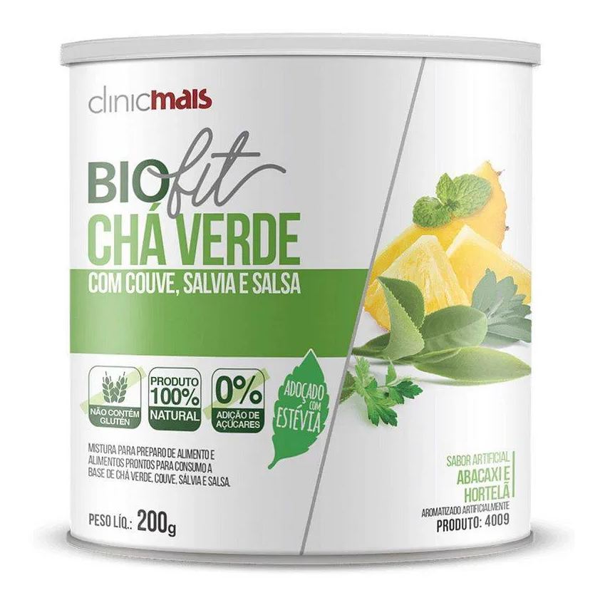 Clinic Mais Biofit Sabor Abacaxi e Hortelã Clinicmais 200g