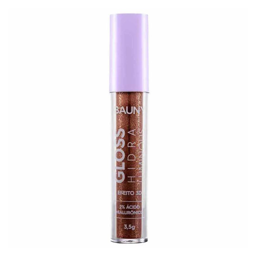 Bauny Gloss Hidra Luminous 3.5g Cacau Glow