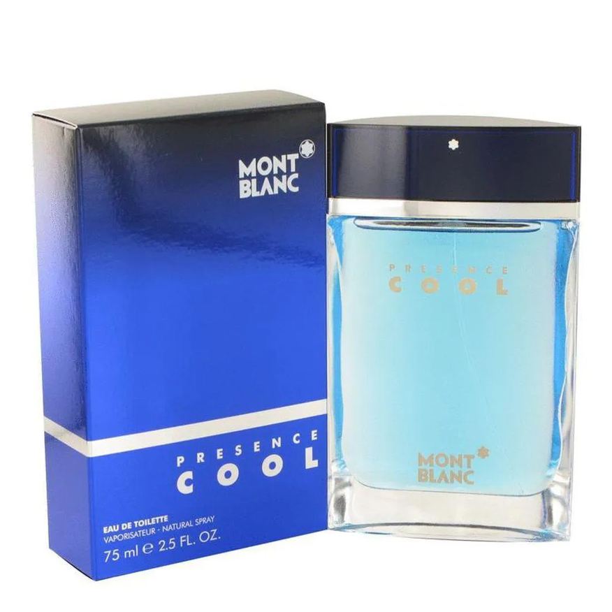 Montblanc Colônia Masculina Presence Cool Colônia Mont Blanc 75ml Eau de Toilette