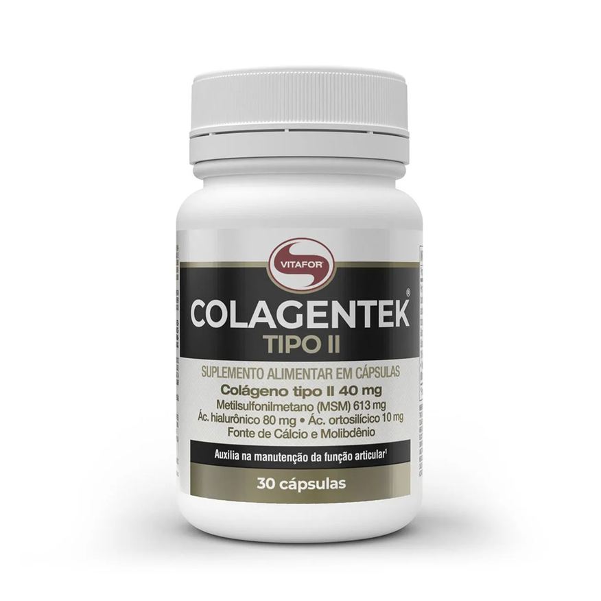Vitafor Colagentek Tipo Ii 30 Cápsulas