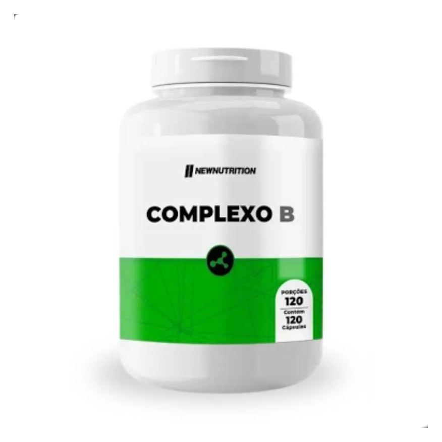 New Nutrition Complexo B 120 Capsulas Natural