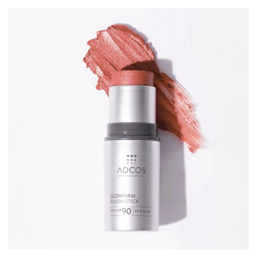 Glowfirm Adcos Blush Stick Fps 90 Coral Rosé 6g
