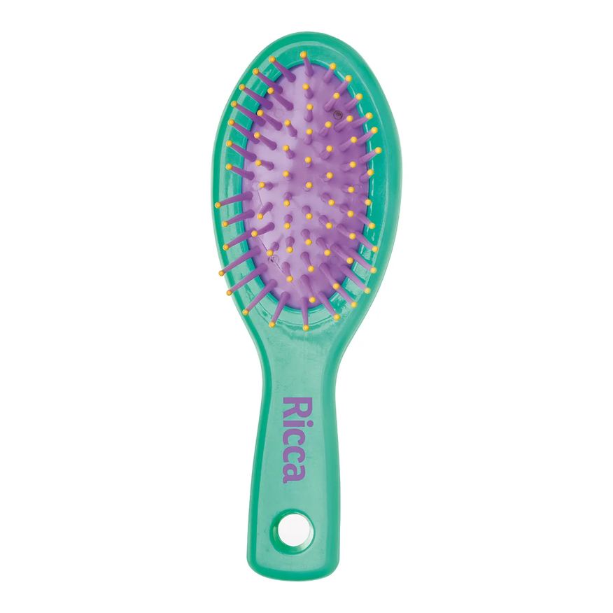 de Escova Cabelo Ricca Cristal Colors Cristal Pequeno - 1 unidade