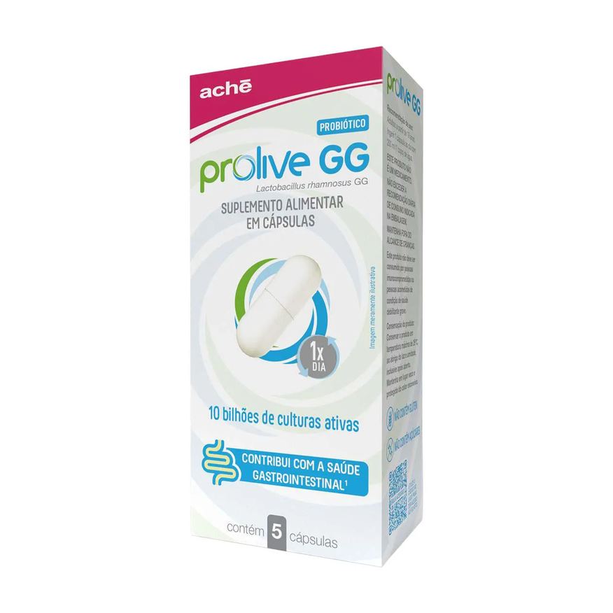 Prolive Probiótico GG 5 cápsulas